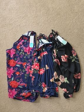 Lot Of 3 Women's Floral Tank Top - Stitch Fix